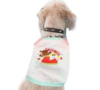 Zuasdvnk Small Puppy Clothes - Medium Dog Clothes,Sleeveless Stylish Lightweight Breathable Comfortable Cat Vest For Camping Hiking Training Fashion Birthday