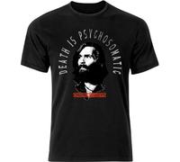 ZUAXUG Charles Manson Charlie Says T Shirt Black Black
