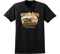 ZUAXUG Crocodile Dundee Inspired Never Never Safari's T-Shirt - Retro 80s Film Movie Men Black