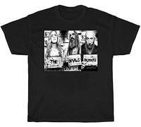 ZUAXUG Devils Rejects Horror Movie Poster t-Shirt Black Unisex Cotton Reprint Black