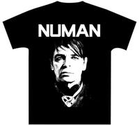 ZUAXUG Gary Numan Now T-Shirt Black M
