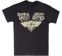 ZUAXUG Hall & Oates Logo T-Shirt Black