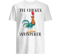 ZUAXUG HEI HEI The Chicken Whisperer T-Shirt White