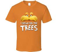 ZUAXUG I Speak for The Trees Lorax T Shirt Yellow