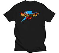 ZUAXUG Inazuma Eleven Japanese Mens White T-Shirt EN1 Black