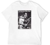 ZUAXUG Karen Carpenter The Drummer Who Sang T Shirt Men White
