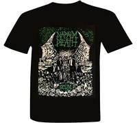 ZUAXUG Men's AlanSPerez Napalm Death Men's Fashion T-Shirt Black