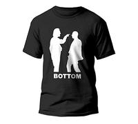 ZUAXUG Men's Bottom Rik Mayall Funny TV Show Shirt Gym Top Tee Gift Small - 5XL T-Shirt Black