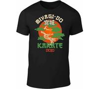 ZUAXUG Miyagi Do Jo T-Shirt - Inspired by Karate Kid Film Funny Martial Art Retro Cool Black