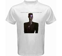 ZUAXUG New Grace Jones Nightclubbing Album Famous Singer Men's White T-Shirt White
