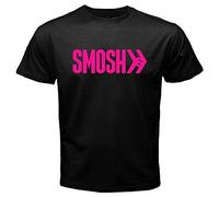 ZUAXUG New Smosh Logo Symbol Famous Vlogger Men's Black T-Shirt Size S-3XL