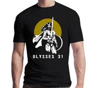 ZUAXUG Retro Ulysse Ulysses 31 T-Shirt Black