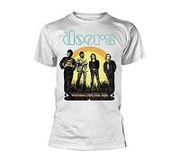 ZUAXUG The Doors 'Waiting for The Sun' T Shirt - New White