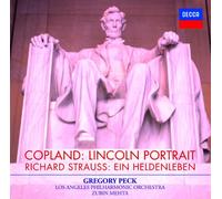 Zubin Mehta / Los Angeles Philharmonic Orchestra - R.Strauss: Ein Heldenleben, Copland: Lincoln Portrait [Japan CD] UCCD-7247