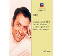 Zubin Mehta; Various Orchestras - Mozart: Symphonies Nos. 34, 39, 40; Eine Kleine Nachtmusik