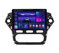 ZUBIX Android 15 9 Inch Android Car Stereo for Ford Mondeo 4 Mk4 2010-2014 Bluetooth Car Radio Compatible Mobile Phone Mirror Link Steering Wheel Control FM/AM/RDS Backup Camera