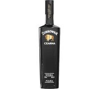 Żubrówka Czarna Vodka| 40% ABV | 70cl | Poland Vodka | Made from Natural Ingredients