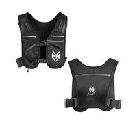 ZubyShax Unisex Running Vest Adjustable Reflective Vest with Phone Holder & Storage Lightweight, Durable & Secure Fit for Long Runs & Marathons