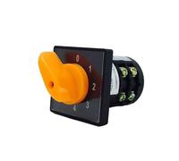 ZUC Electric change over switch manual transfer switch HZ5B series 20A 0-4 position 2 phase silver electric contacts