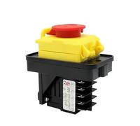 ZUC JD3 230/400V 16/12A Electromagnetic Switch On Off Emergency Stop Pushbutton Switches for Industrial Machine Tool Equipment(230V 8 pins)