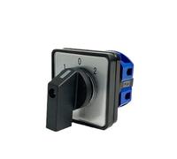 ZUC LW26-25/1M Changeover 3 Position Rotary Cam Gear Switch 25A 1 Pole With Waterproof Enclosure YMW26 LW28(Only Switch 1-0-2)