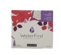 Zuccari WaterFirst 12 Practical Stick-Pack of 100% Natural Flavours, 12 Pieces Blueberry Apple Clitoria Flowers, 12 Pieces Kiwi Bergamot Guava, 12 Pieces Karkadè Dragon Fruit Acerola