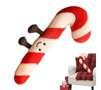 Zuckerstangen-Design Plüsch-Kissen | Weihnachtsdekokissen,30 Weiches Accessoire Für Schlafzimmer Children's Room Sessel Weihnachten Geschenk