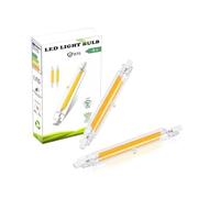 ZUCZUG R7S LED 118mm Dimmable 20w Bulb，R7S LED 20w COB Double Ended Reflector Linear Lamp Replacement J78 80w 100wLED Halogen Bulb, 1000LM, Warm White 3000K, 360° Beam Angle, 2PCS