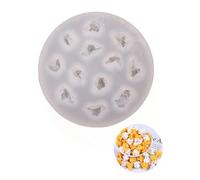 ZUDILYO 1 Pc Popcorn Silicone Mold for Chocolate Candy Candle Wax Melt Soap Making DIY Crafts Baking Decor