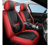 ZuDoxx Car Seat Covers Universal Fit for Alfa Romeo 159 147 GT 156 166 8C Gloria GiuliettaWaterproof Napa Leather Front Rear Complete Set For 5 Seats Protective Covers