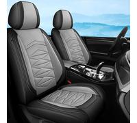 ZuDoxx Car Seat Covers Universal Fit for Hyundai i10 i20 i30 i30 Station wagon ElantraWaterproof Napa Leather Front Rear Complete Set For 5 Seats Protective Covers