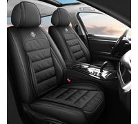 ZuDoxx Car Seat Covers Universal Fit for Land Rover, Range Rover, Sport, Range Rover 4, Discovery Sport Discovery Front Rear Complete Set For 5 Seats Protective Covers