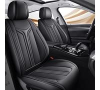 ZuDoxx Car Seat Covers Universal Fit for Mini One Cooper, Paceman, Clubman, Countryman, Coupe Front Rear Complete Set For 5 Seats Protective Covers