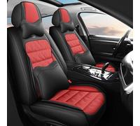 ZuDoxx Car Seat Covers Universal Fit for Mitsubishi Pajero Sport Pajero Xpander Eclipse Cross Mitsubishi ASX L200 Outlander EX PHEV Front Rear Complete Set For 5 Seats Protective Covers