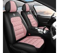 ZuDoxx Car Seat Covers Universal Fit for VW Golf ID3 ID4 ID5 ID7 Polo Arteon Passat Front Rear Complete Set For 5 Seats Protective Covers