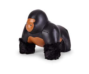 Züny - Gorilla Milo - Book and Door Stop - Large - Black/Brown - 1 kg