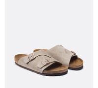Zürich Suede Mules taupe