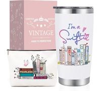 ZUFIO Music Lovers Gifts - Stainless Steel Tumblers 20oz, Singer Tumbler Album Inspired Gift, Singer Merchandise, Birthday Christmas Gifts for Women Friends, TS Travel Mug (TL)