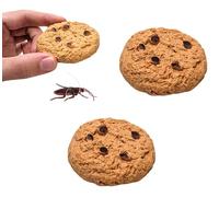 Zugar Land Cookie Surprise (3 Pieces) Soft Plastic Prank Toy with Cockroach Great for Gags (3 Pieces)