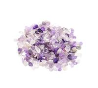 ZUGLQYSX 150g 100g Aquarium Decoration Stone Fish Tank Background Colorful Crystal Rock Gravel Home Garden Decor Accessories 7-9mm For Plant Pot Aquarium(Light purple,100g)