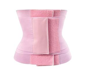 ZUGLQYSX Abdominal Binder Reducing And Shaping Girdles For Belly Slimming Belt Support Breasted Double Layer Abdominal Compression(Pink,6XL-7XL)