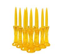 ZUGLQYSX Golf Tees 10pcs/box ABS Plastic 80mm Accessories Limit Your Tee Elevate Game Precision For Shots For Golfers(Yellow 10pcs)