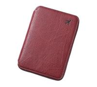 ZUGLQYSX Passport Holder Zippered ID Passport Case, Large Capacity Ticket Organizer Card, Travel Holder A-DH(Red)