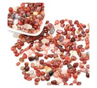 ZUGLQYSX Stones Gravel Crystals Chip Quartz Minerals Reiki Healing Tumbled Agate Specimen Gemstones Home Aquarium Decor DIY Craft For Plant Pot Aquarium(Color18,50g)