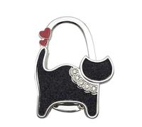 ZUGLQYSX Unisex Table Cat Foldable Purse Bag Rhinestone Hanger Hangbag Hook Holder Safer Home Accessories(Color 6)