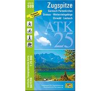 Zugspitze 1:25 000: Garmisch-Partenkirchen, Grainau, Wettersteingebirge, Ehrwald, Leutasch