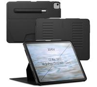 ZUGU CASE for iPad Air Case 13 Inch M4 2026 & M3 2025 & M2 2024 / iPad Pro 12.9 inch (3rd/4th Gen), Slim Protective Cover with Apple Pencil Holder, 10 Viewing Angles Auto Wake/Sleep (Black)