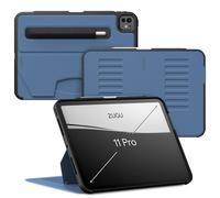 ZUGU CASE for iPad Pro 11 Inch Case (M4 / M5) 2024/2025 - Ultra Slim Protective Cover - Wireless Apple Pencil Charging - Convenient 8-angle Magnetic Stand & Auto Sleep/Wake [ Slate Blue ]