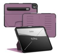 ZUGU iPad Pro 11 Inch Case (M4) 2024 - Ultra Slim Protective Cover - Wireless Apple Pencil Charging - Convenient 8-angle Magnetic Stand & Auto Sleep/Wake [ Berry Purple ]