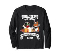 Zuhause Ist Wo My Guinea Pigs are Sweet Gift Long Sleeve T-Shirt